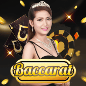 Baccarat A live casino card