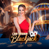 Las Vegas Blackjack live casino card